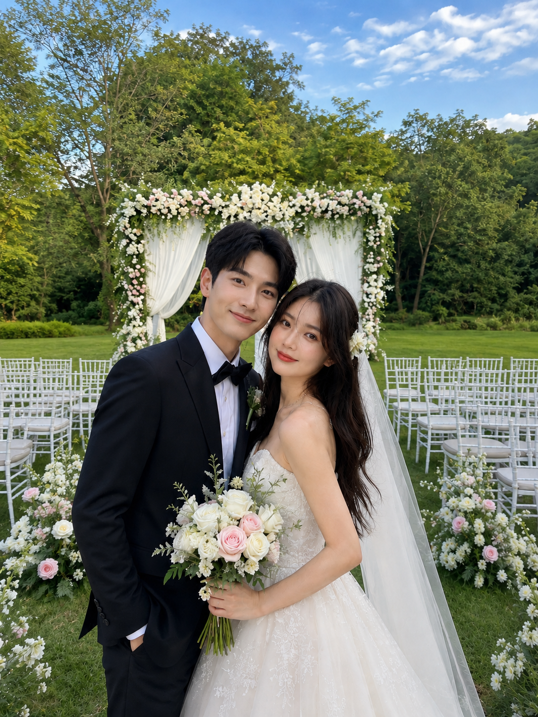 Perfect Wedding & Event Photos after AI remove people from photo