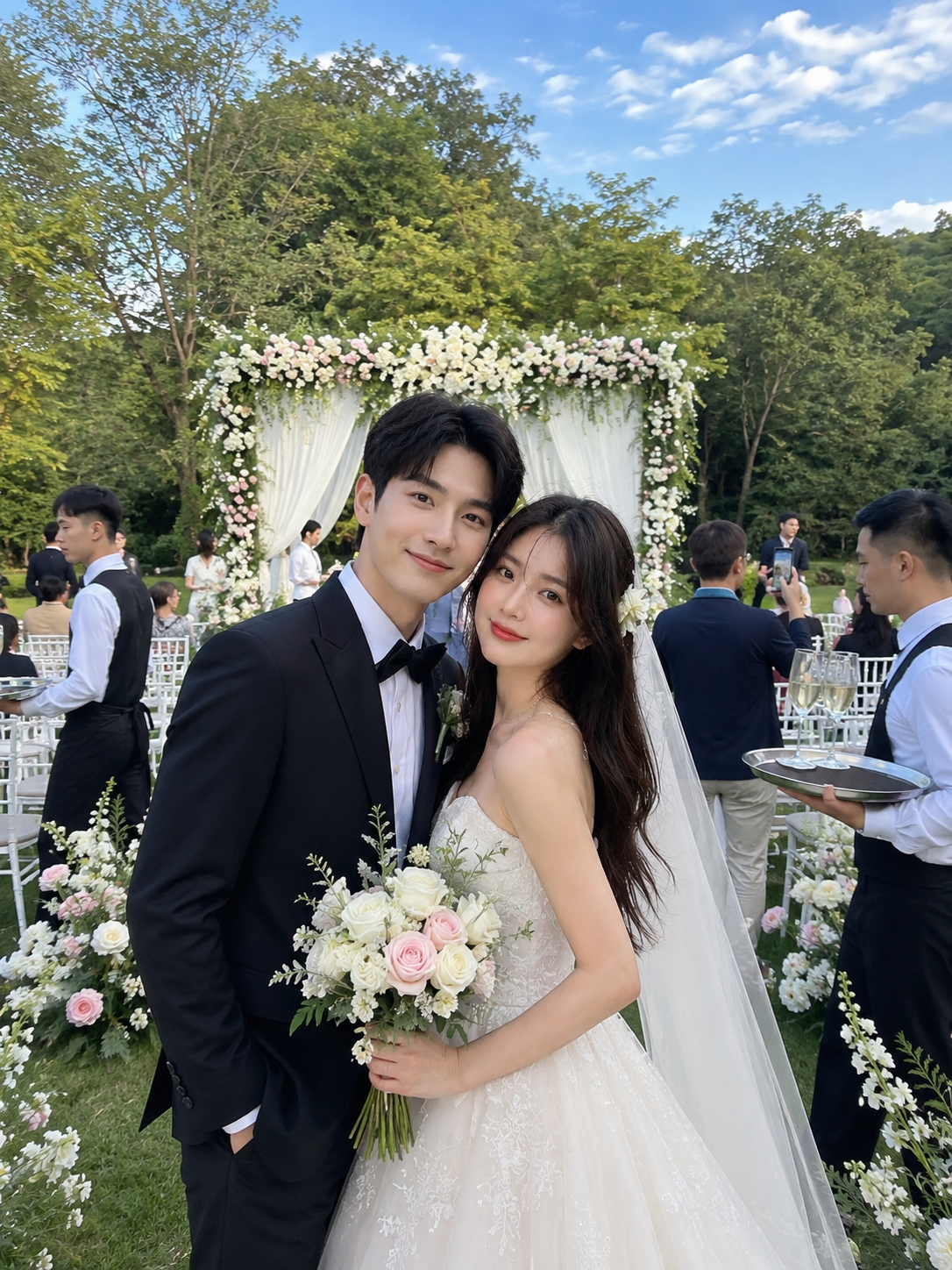 Perfect Wedding & Event Photos before remove people from photo